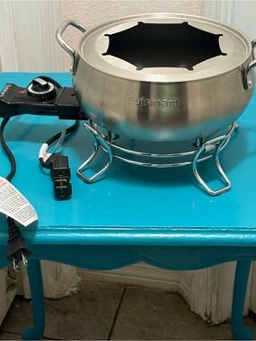 Cuisinart Stainless Steel Electric Fondue Set - Silver